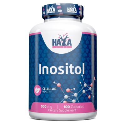 Inositol 500 mg. 100 Caps. de Haya Haya Labs LLC 21777 Vitamina B salud.bio