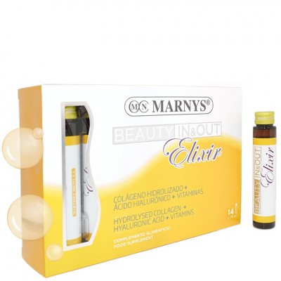 Beauty Elixir In & Out 14 Viales de Marnys Marnys MNV449 Nutricosmética salud.bio