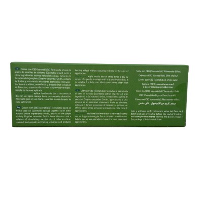 Cannabidol (CBD) en Crema de Laboratorios Tegor Tegor  Suplementos Naturales acción Analgesica, Antiinflamatoria, malestar, d...