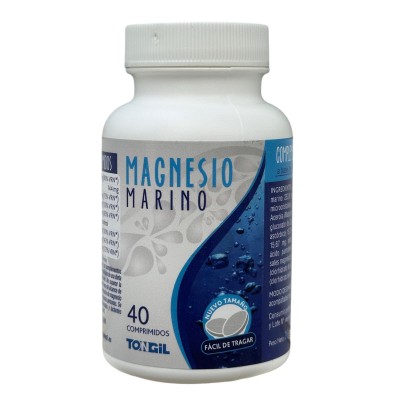 Magnesio Marino 40 Comprimidos de TonGil Tongil B05 Suplementos Minerales  salud.bio