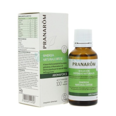 Aromaforce Solución Defensas Naturales Pranarom 30 ml. Pranarom  Acéites esenciales salud.bio