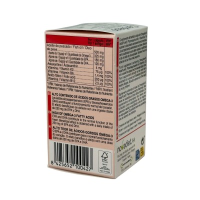 CARDIEPA, Refuerzo cardiovascular, 60 Perlas de Novadiet Novadiet NOV-10042 Sistema circulatorio salud.bio