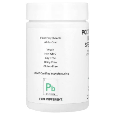 Polifenoles de amplio espectro y más, 120 cápsulas de Codeage Codeage AGE-00832 Antioxidantes salud.bio