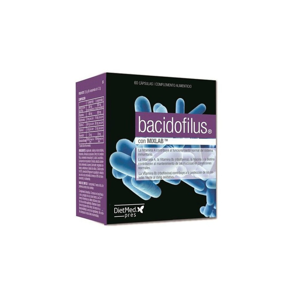 DietMed Bacidofilus Plus Dietmed 10019105212 Ayudas aparato Digestivo salud.bio