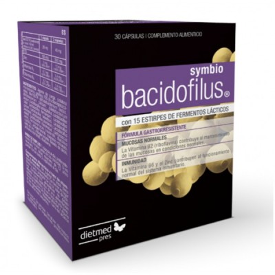 Dietmed Bacidofilus Symbio Dietmed 9999000000129 Ayudas aparato Digestivo salud.bio