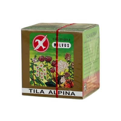 Tila Alpina 10 Filtros de Milvus MILVUS MIL-11201 Infusiones salud.bio
