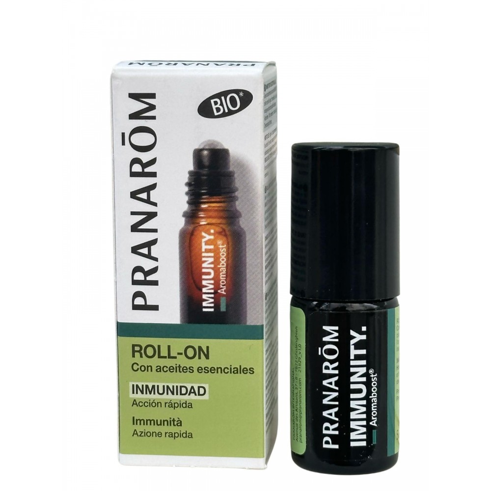 Roll-on inmunity BIO Aceites esenciales INMUNIDAD de Pranarôm Pranarom PRA-55808 Sistema inmunitario salud.bio