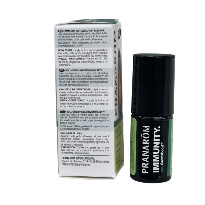 Roll-on inmunity BIO Aceites esenciales INMUNIDAD de Pranarôm Pranarom PRA-55808 Sistema inmunitario salud.bio