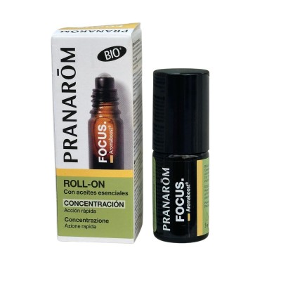 Roll-on focus BIO Aceites esenciales CONCENTRACIÓN de Pranarôm Pranarom PRA-55810 Ayuda Funcion Celebral salud.bio