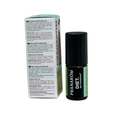 Roll-on diet BIO Aceites esenciales INHIBIDOR DE APETITO de Pranarom Pranarom PRA-55811 Control de Peso salud.bio