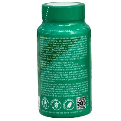 Opticir (Ayuda tu circulación y piernas cansadas) 60 cápsulas de Herbora Herbora HER-H21201 Sistema circulatorio salud.bio