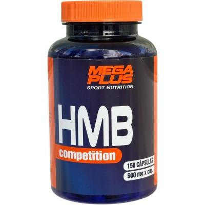 HMB Competition de 500mg 150 Cápsulas de Megaplus Megaplus 171005 Gainers: Los Mejores Suplementos Para Ganar Masa Muscular s...