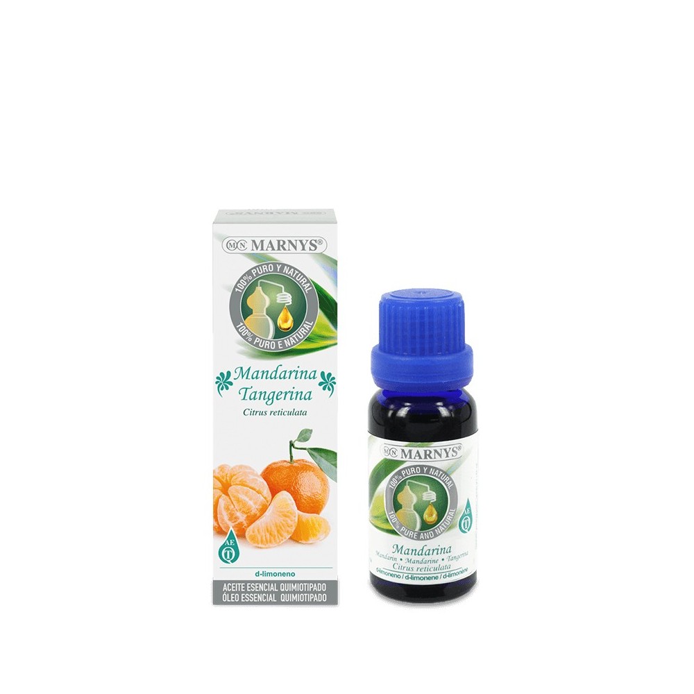 Aceite Esencial de Mandarina 15 ml de MARNYS Marnys AA015 Aceites esenciales uso interno salud.bio