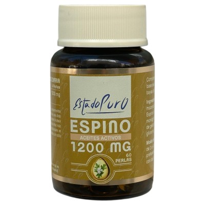 Espino Blanco 1200mg 60 perlas de Estado Puro de Tongil Tongil TOM-M66 Sistema cardiovascular salud.bio