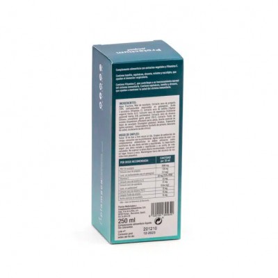 Protectium Propol 250ml Jarabe de Plameca Plameca PLA-456400 Acción benéfica garganta y pecho salud.bio