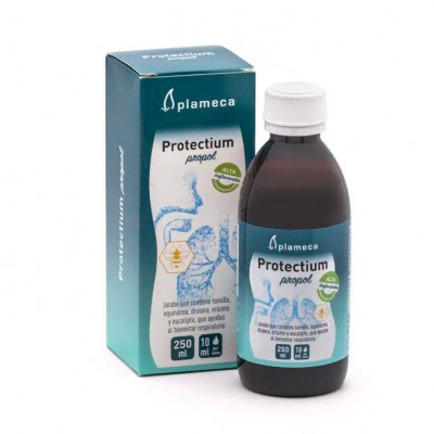 Protectium Propol 250ml Jarabe de Plameca Plameca PLA-456400 Acción benéfica garganta y pecho salud.bio