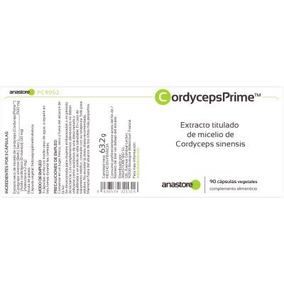 Cordyceps 90 Cápsulas de Anastore Bio Anastore PC90 Sistema inmunitario salud.bio