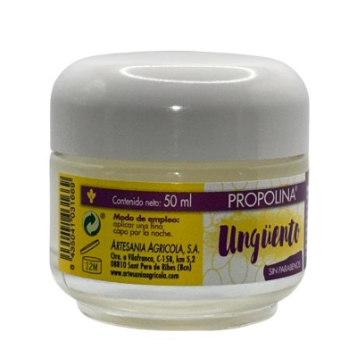 Ungüento PROPOLINA 50ml de Artesanía Agrícola Artesania Agricola, S.A. 060010 Piel, Cabello y Uñas, Complementos y Vitaminas ...