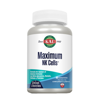 Maximum NK Cells- 60 Comprimidos Rapidsolv® KAL de Solaray SOLARAY SMI-13011 Sistema inmunitario salud.bio