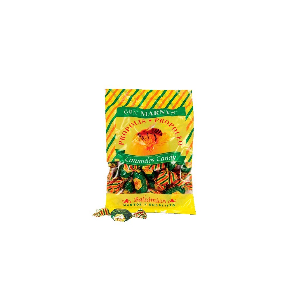 Caramelos de Propóleo con Miel, Mentol y Eucalipto Marnys  Caramelos salud.bio