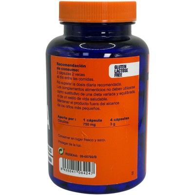 Citrulina Malato Competition 700mg 120 cápsulas de Megaplus Megaplus MEG-06424 Suplementos Deportivos (Complementos Alimentic...