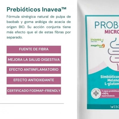 Probiotax Microbiota Coco de 150gr 30 dosis de WeBotanix WEBOTANIX WEB-22345 Ayudas aparato Digestivo salud.bio