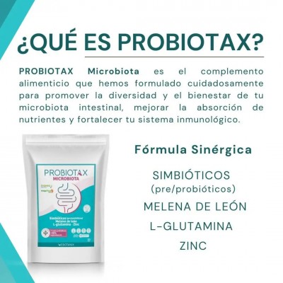 Probiotax Microbiota Coco de 150gr 30 dosis de WeBotanix WEBOTANIX WEB-22345 Ayudas aparato Digestivo salud.bio
