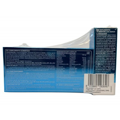 PACK 2x1 Melatovit Liposomal + Relahelp de MARNYS® Marnys PACKMN326MN831 insomnio y descanso salud.bio