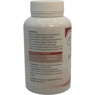 MELATONINA Liposomal 1,9mg + B6 (120 Cápsulas) de Espadiet Espadiet ESP-82186 insomnio y descanso salud.bio