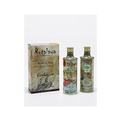 AOVE Aceite Oliva Virgen Extra BIO Lata 500ml Rotalaya Haza la Centenosa Rotaya Aceites para cocinar, condimentar o aliñar sa...