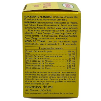 Própolis Spray con Erísimo 15ml y 30ml de Integralia INTEGRALIA INT-54525-INT-54540 Sistema inmunitario salud.bio