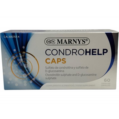 Condrohelp CAPS 60 Cápsulas de Marnys Marnys MN830 Articulaciones, Huesos, Tendones y Musculos, componen el Aparato Locomotor...
