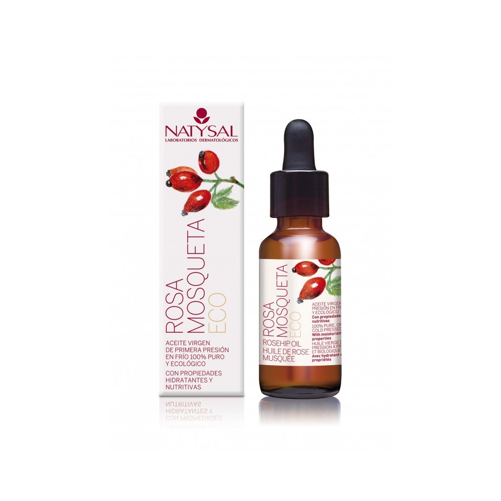 Aceite de Rosa mosqueta ECO de Natysal Natysal  Cosmética Natural salud.bio