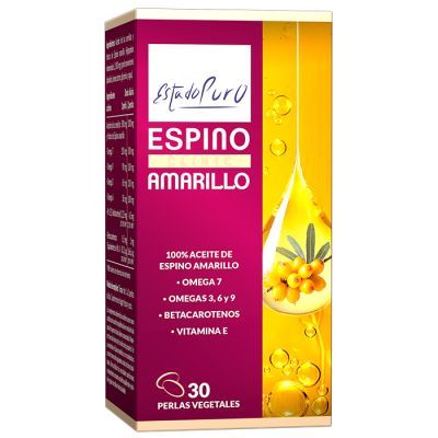 Espino Amarillo (Omega 7) CLINIC Estado Puro 30 Perlas de TONGIL Tongil TON-30231 Piel, Cabello y Uñas, Complementos y Vitami...