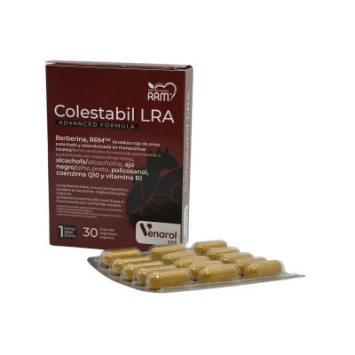Colestabil LRA Advanced formula (ayuda a tu colesterol) 30 cápsulas de herbora Herbora HER-H21103 Ayudas niveles Colesterol y...