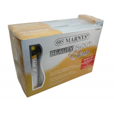 Pack 2x Beauty Elixir 14 viales + Beauty 30 de Marnys Marnys PACKMNV449_X2_MN449 Nutricosmética salud.bio
