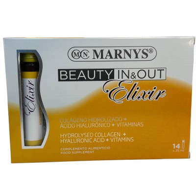 Beauty Elixir In & Out 14 Viales de Marnys Marnys MNV449 Nutricosmética salud.bio
