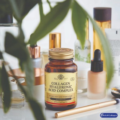 Ácido hialurónico complex con colágeno 120mg 30comprimidos de Solgar SOLGAR SOL-01417 Piel, Cabello y Uñas, Complementos y Vi...