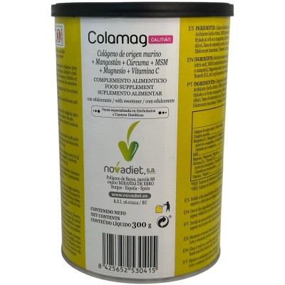 Colamag Calmán 300gr de NovaDiet Novadiet NOV-53041 Articulaciones, Huesos, Tendones y Musculos, componen el Aparato Locomoto...
