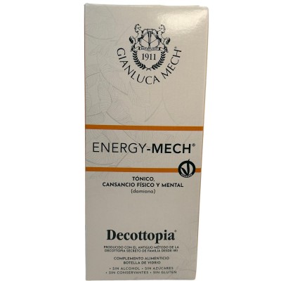 Energy Mech 500 ml de La Decottopia de Gianluca Mech HerboFarm BA B078 Estados emocionales, ansiedad, estrés, depresión, rela...