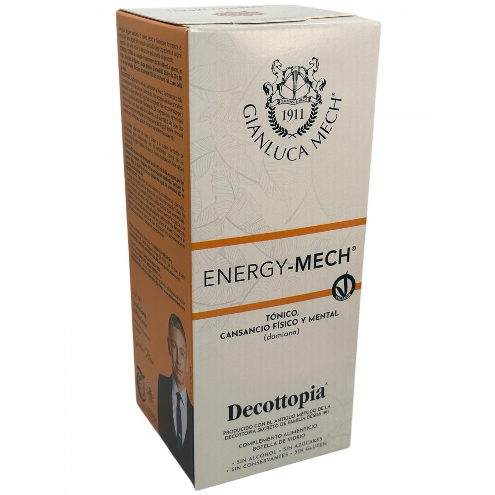 Energy Mech 500 ml de La Decottopia de Gianluca Mech HerboFarm BA B078 Estados emocionales, ansiedad, estrés, depresión, rela...