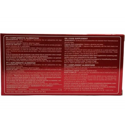 Astaxanmar 30 Cápsulas de Marnys Marnys MN473 Complementos alimenticios salud.bio