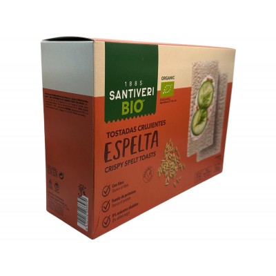 Tostadas Crujientes BIO de ESPELTA 200gr de Santiveri Santiveri  SAN-03397 Alimentación salud.bio