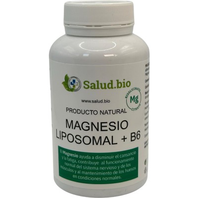 Magnesio Liposomal (Citrato y Bisglicinato) +B6 90 Cápsulas de Salud.bio Espadiet SAL-0040011 Suplementos Minerales  salud.bio
