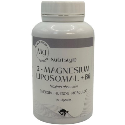 Magnesio Liposomal (Citrato y Bisglicinato) + B6 90 Cápsulas de Espadiet Espadiet ESP-82181 Suplementos Minerales  salud.bio