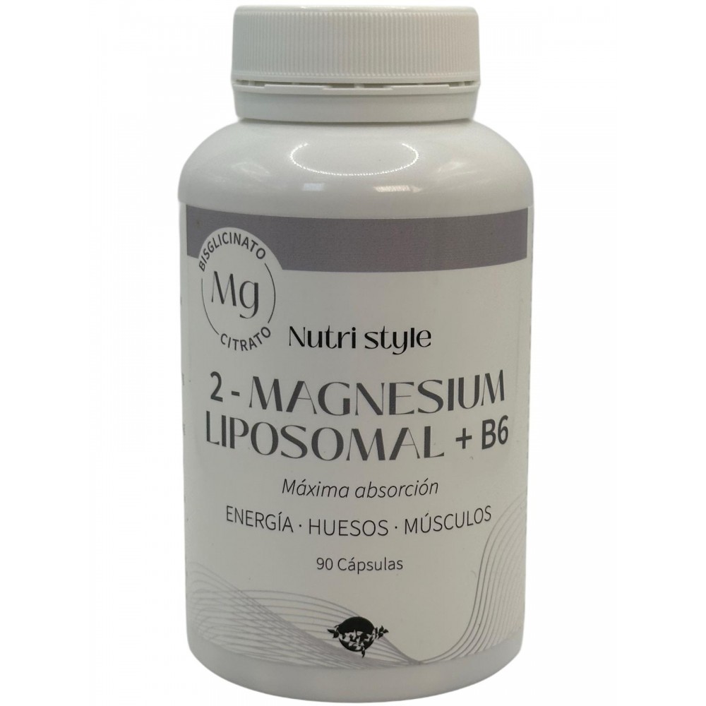 Magnesio Liposomal (Citrato y Bisglicinato) + B6 90 Cápsulas de Espadiet Espadiet ESP-82181 Suplementos Minerales  salud.bio