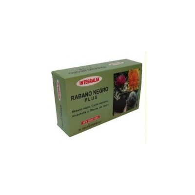 Rábano Negro Plus 20 Viales de Integralia INTEGRALIA 322 Higado y sistema hepatobiliar salud.bio