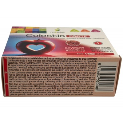 Colestia FORTE 30 ó 60 Cápsulas (Ayuda natural colesterol) de Novadiet Novadiet NOV-53043-53009 Ayudas niveles Colesterol y T...