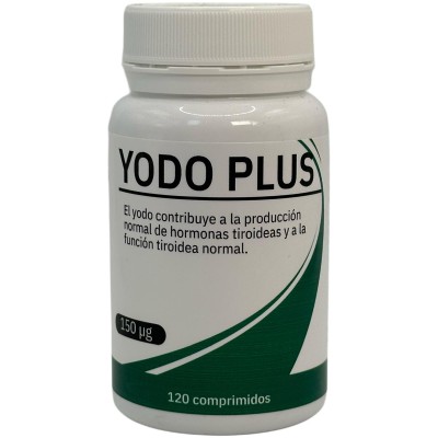 Yodo Plus 150pg 120 comprimidos de Espadiet Espadiet ESP-82177 Tiroides salud.bio
