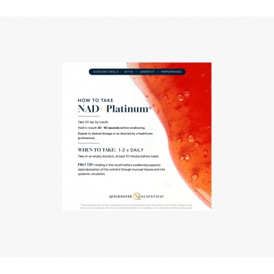 NAD+ Platinum® NMN Liposomal QuickSilver 100ml de Life Extension Life Extension LIF-04800 Antioxidantes salud.bio